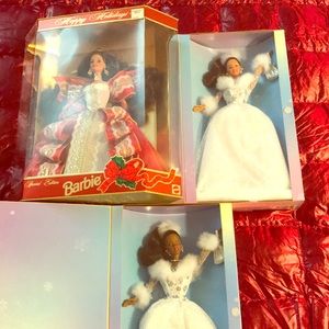 Barbies- Holiday Pack Of 3 🎄🎁